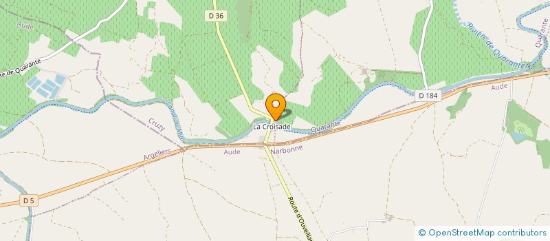 localisation de l'entreprise MADAME JANIK VAN SEVENANT  CRUZY