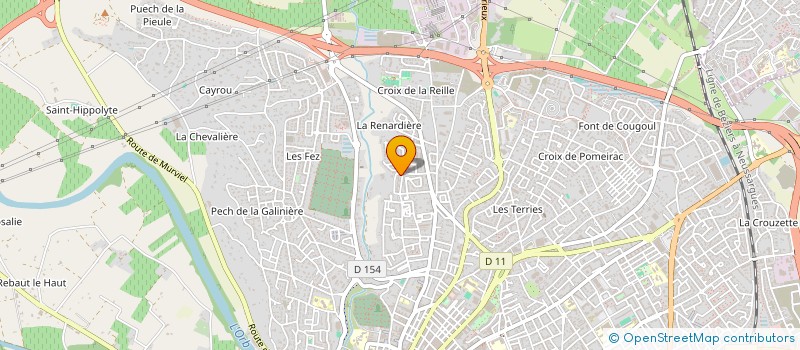 localisation de l'entreprise MADAME JANILA GUTIERREZ HERNANDEZ à BEZIERS
