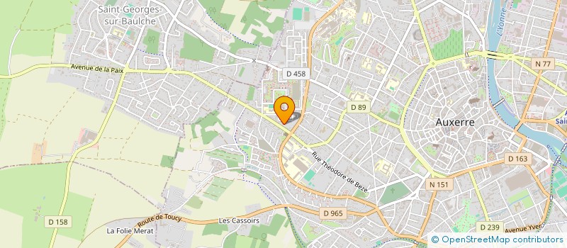 localisation de l'entreprise MADAME JANILLON FERRERE à AUXERRE