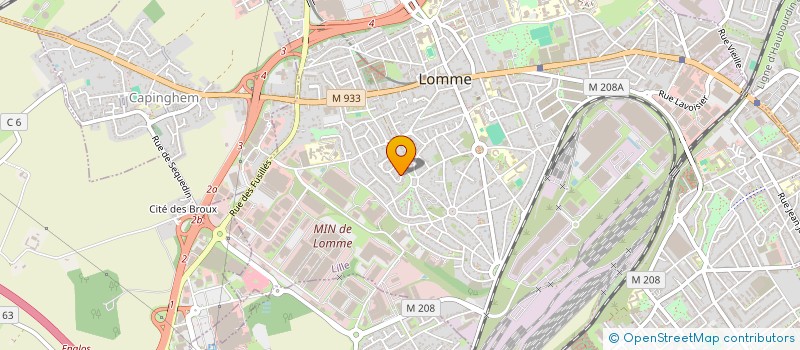 localisation de l'entreprise MADAME JANINA BAUDE à LILLE