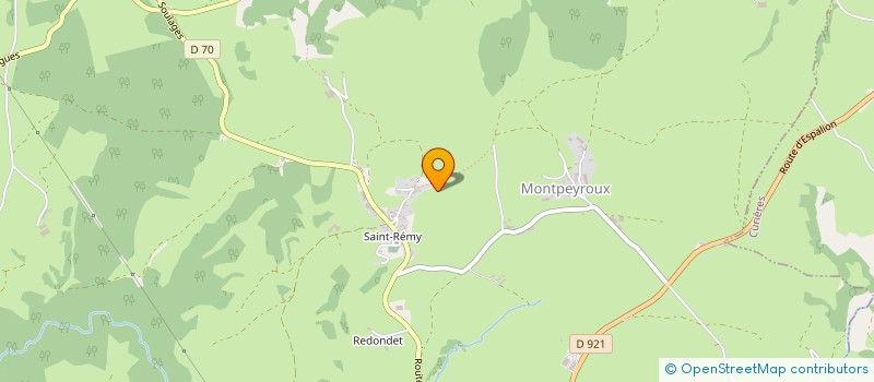 localisation de l'entreprise MADAME JANINE ANNAT  MONTPEYROUX