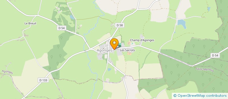 localisation de l'entreprise MADAME JANINE AUZELLE  AUTRY-ISSARDS