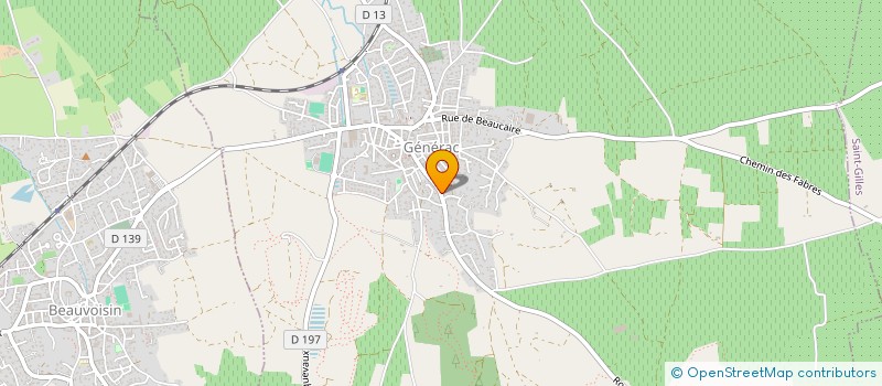 localisation de l'entreprise MADAME JANINE BACHETTO  GENERAC