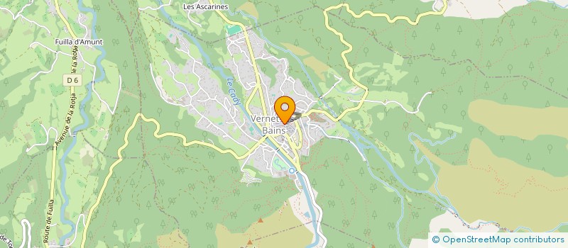 localisation de l'entreprise MADAME JANINE BAZAN à VERNET-LES-BAINS
