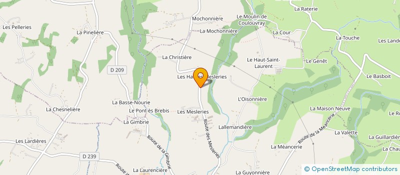 localisation de l'entreprise MADAME JANINE BELLENGER à SAINT-LAURENT-DE-CUVES