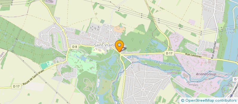 localisation de l'entreprise MADAME JANINE BLANCHARD  SAINT-VRAIN