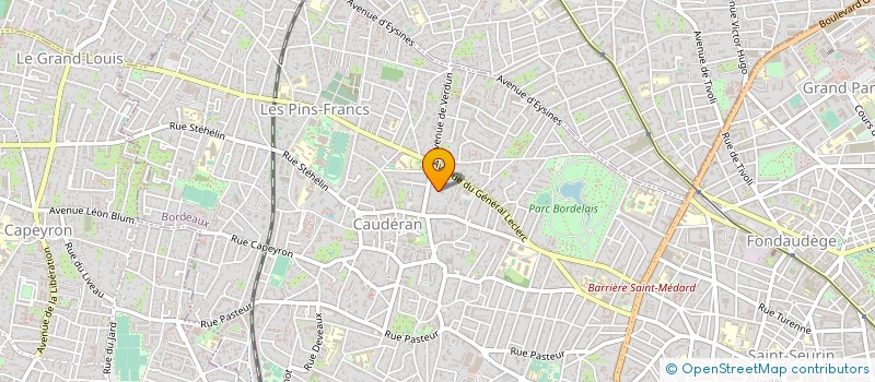 localisation de l'entreprise MADAME JANINE BLOCH à BORDEAUX