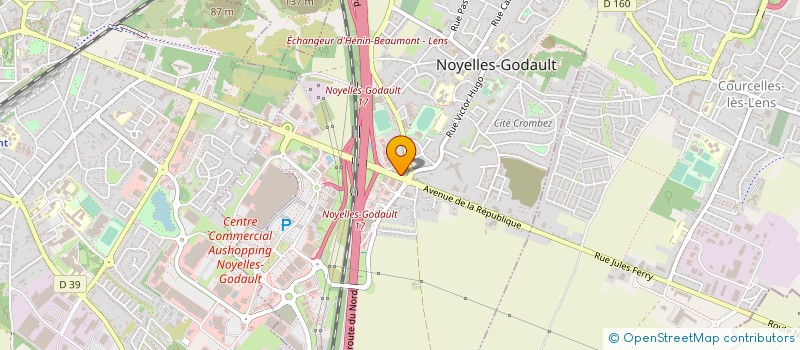 localisation de l'entreprise MADAME JANINE BOUCHENDHOMME  NOYELLES-GODAULT