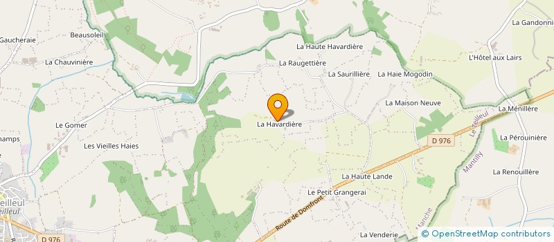 localisation de l'entreprise MADAME JANINE BOURDON à LE TEILLEUL