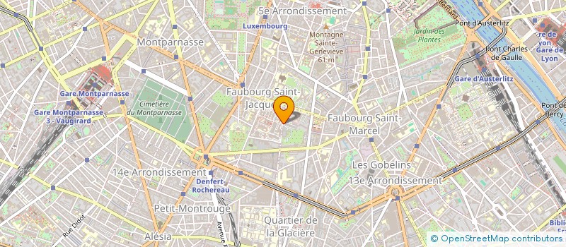 localisation de l'entreprise MADAME JANINE BOYER  PARIS