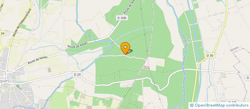 localisation de l'entreprise MADAME JANINE BRAILLE  EYRAGUES