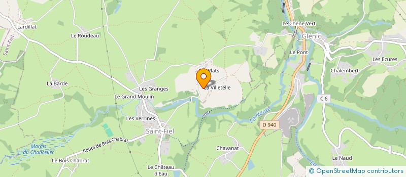 localisation de l'entreprise MADAME JANINE CARENTON à SAINT-FIEL