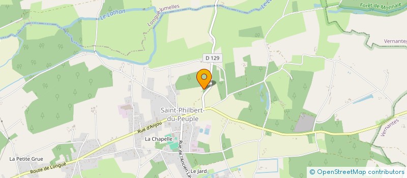 localisation de l'entreprise MADAME JANINE CHAPEAU  SAINT-PHILBERT-DU-PEUPLE