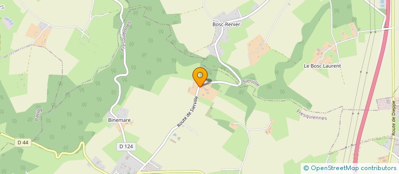 localisation de l'entreprise MADAME JANINE COLLIGNON  FRESQUIENNES