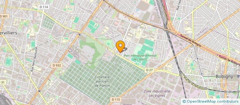 localisation de l'entreprise MADAME JANINE COUMAR à BOBIGNY