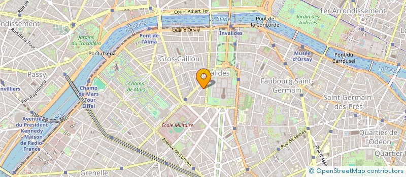 localisation de l'entreprise MADAME JANINE CUKIERMAN  PARIS