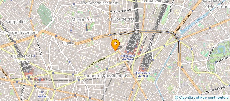 localisation de l'entreprise MADAME JANINE DAHL  PARIS