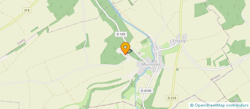 localisation de l'entreprise MADAME JANINE DE ROUCK  CONTY