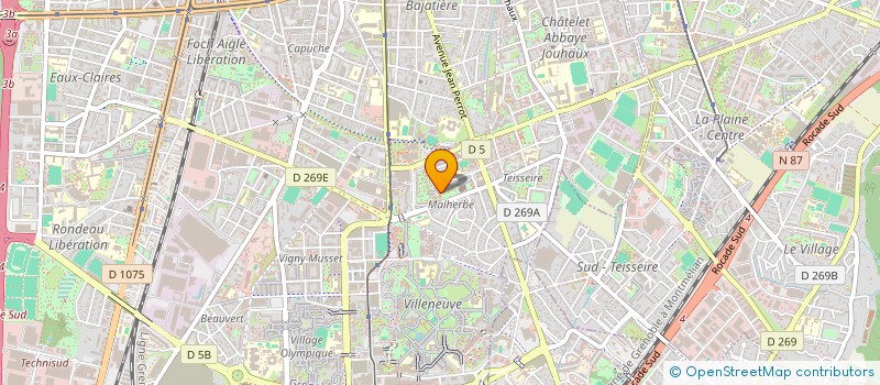 localisation de l'entreprise MADAME JANINE DELAPIERRE à GRENOBLE