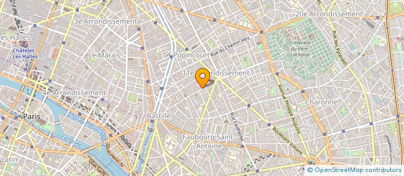 localisation de l'entreprise MADAME JANINE DOUKHAN  PARIS