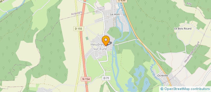 localisation de l'entreprise MADAME JANINE DUCHEMIN  HEUDREVILLE-SUR-EURE