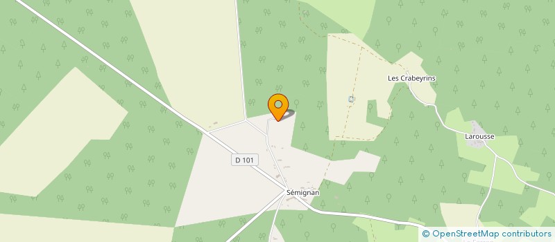 localisation de l'entreprise MADAME JANINE DUPRAT  SAINT-LAURENT-MEDOC