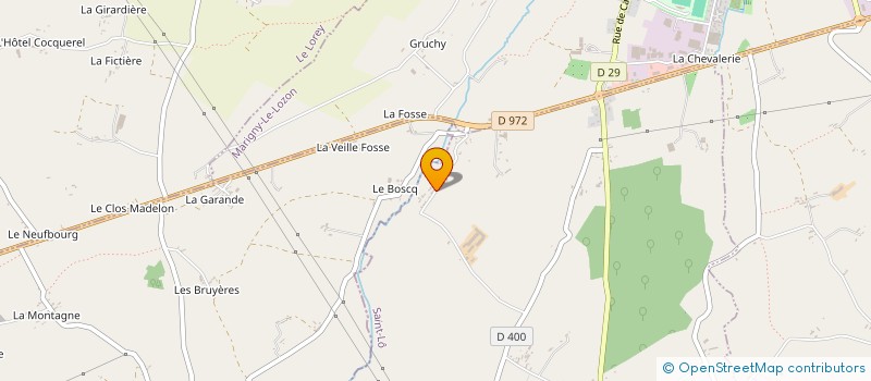 localisation de l'entreprise MADAME JANINE FEUILLET  THEREVAL