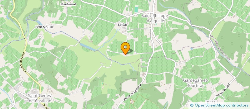 localisation de l'entreprise MADAME JANINE FRANTZ  FLAUJAGUES