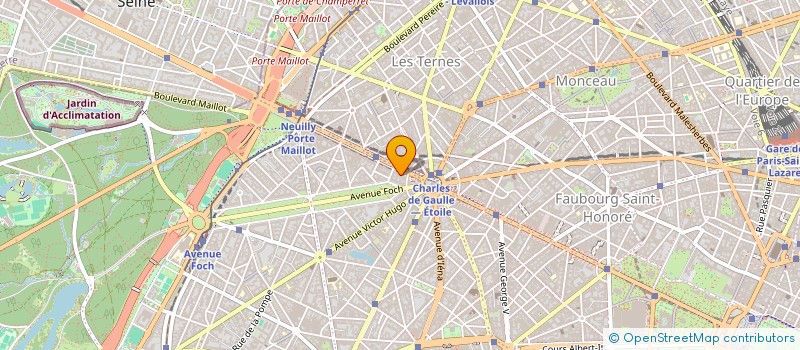 localisation de l'entreprise MADAME JANINE FREY à PARIS
