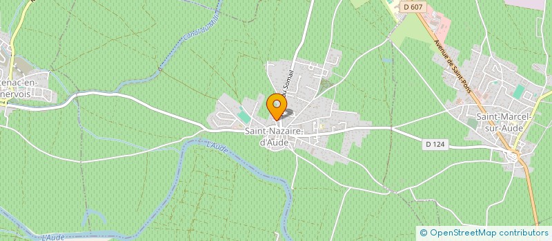 localisation de l'entreprise MADAME JANINE GARCIA  SAINT-NAZAIRE-D'AUDE