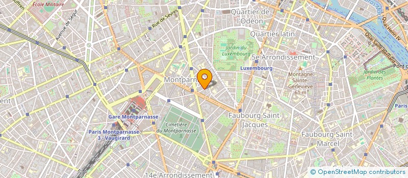 localisation de l'entreprise MADAME JANINE GAUDIN  PARIS