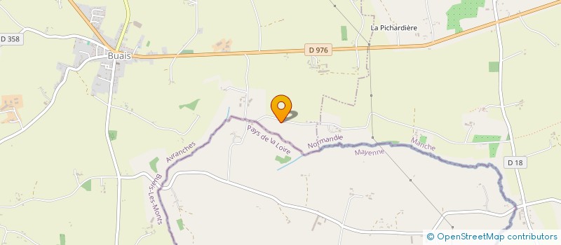 localisation de l'entreprise MADAME JANINE GEFFROY  LE TEILLEUL