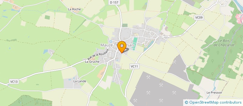 localisation de l'entreprise MADAME JANINE GOGUET  THOUARS