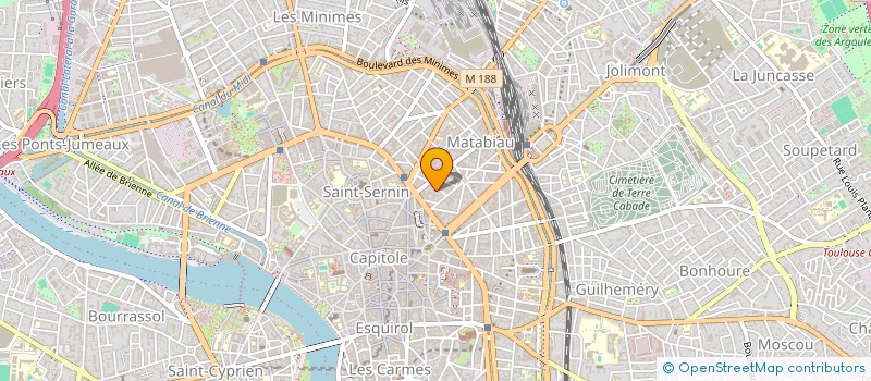 localisation de l'entreprise MADAME JANINE GUIRAL à TOULOUSE