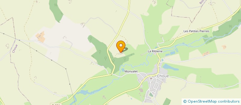 localisation de l'entreprise MADAME JANINE HAUDRY à COUETRON-AU-PERCHE