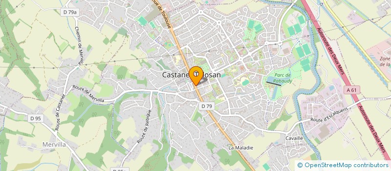 localisation de l'entreprise MADAME JANINE HERBERA à CASTANET-TOLOSAN