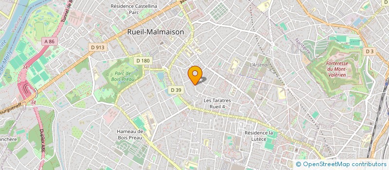 localisation de l'entreprise MADAME JANINE HERVET à RUEIL-MALMAISON