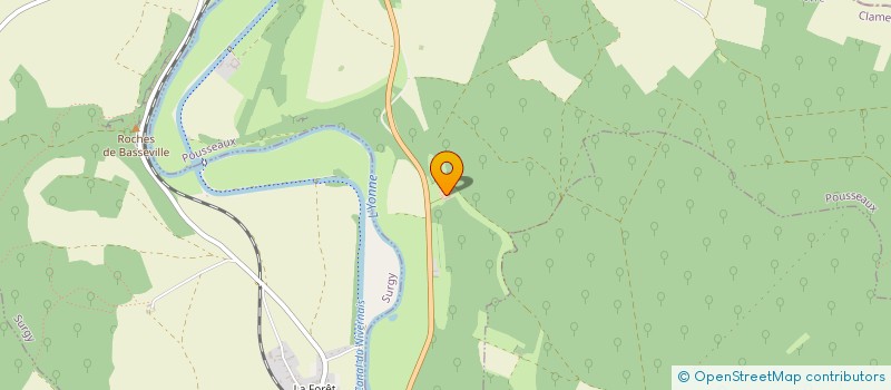 localisation de l'entreprise MADAME JANINE HOLLIER  POUSSEAUX