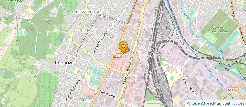 localisation de l'entreprise MADAME JANINE LAFLEUR  CHENOVE