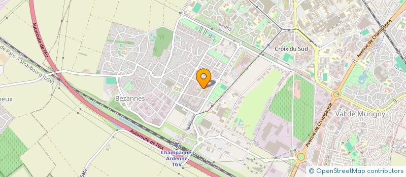 localisation de l'entreprise MADAME JANINE LANDRAGIN  BEZANNES