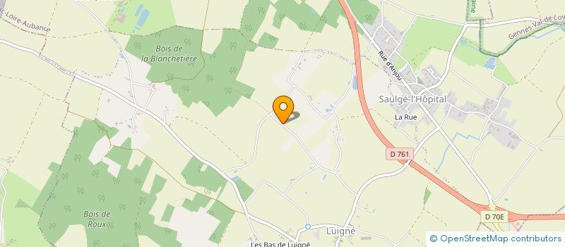 localisation de l'entreprise MADAME JANINE LEBLOIS à BRISSAC LOIRE AUBANCE