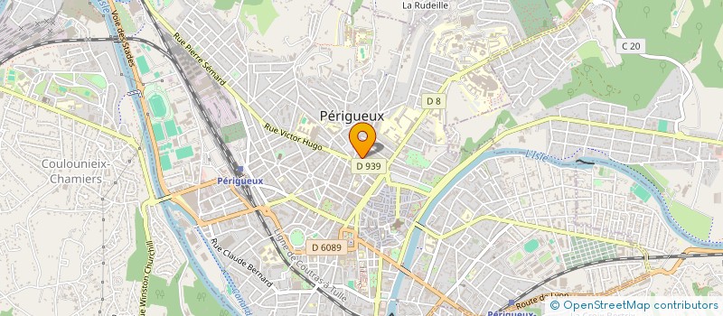localisation de l'entreprise MADAME JANINE LEBOSSE à PERIGUEUX