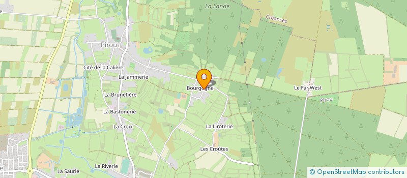 localisation de l'entreprise MADAME JANINE LEROUX  PIROU