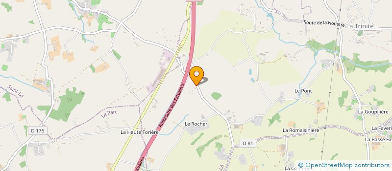 localisation de l'entreprise MADAME JANINE LEROY  BOURGUENOLLES