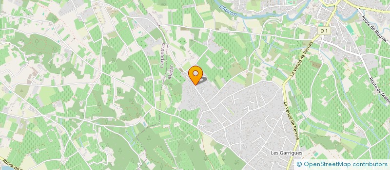 localisation de l'entreprise MADAME JANINE MANCHON  MAZAN