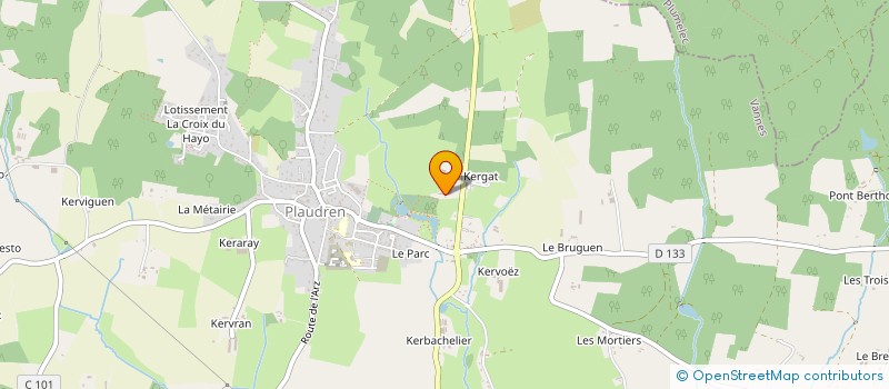 localisation de l'entreprise MADAME JANINE MARTIN  PLAUDREN