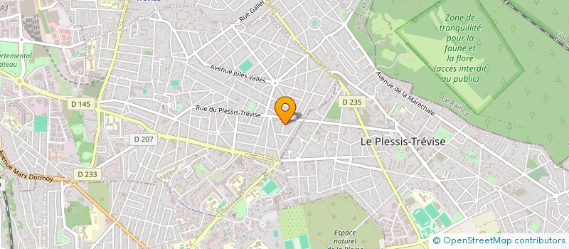 localisation de l'entreprise MADAME JANINE MORO à CHAMPIGNY-SUR-MARNE