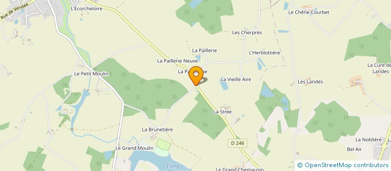 localisation de l'entreprise MADAME JANINE PASQUIER à MONTREVAULT-SUR-EVRE