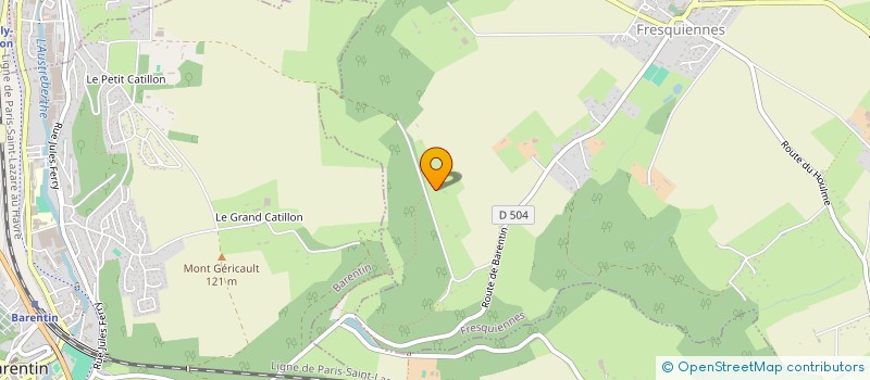 localisation de l'entreprise MADAME JANINE PAUL  FRESQUIENNES