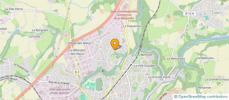 localisation de l'entreprise MADAME JANINE PETON à TADEN